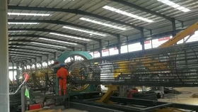 飛宏fh 1500鋼筋籠滾焊機安裝調試視頻